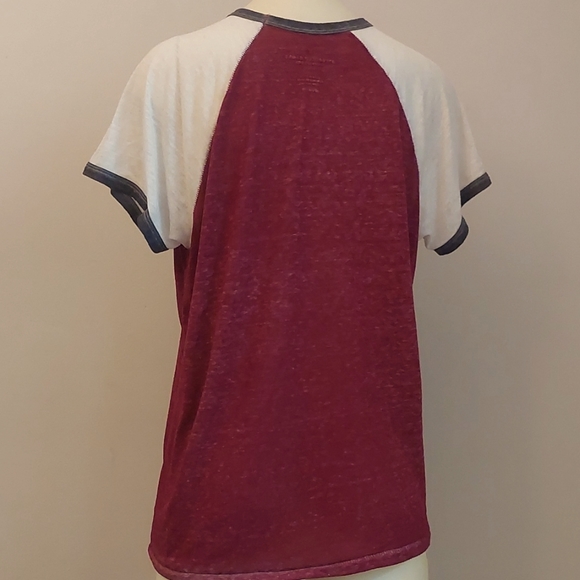 American Eagle Baseball Ringer T-shirt - Picture 2 of 7